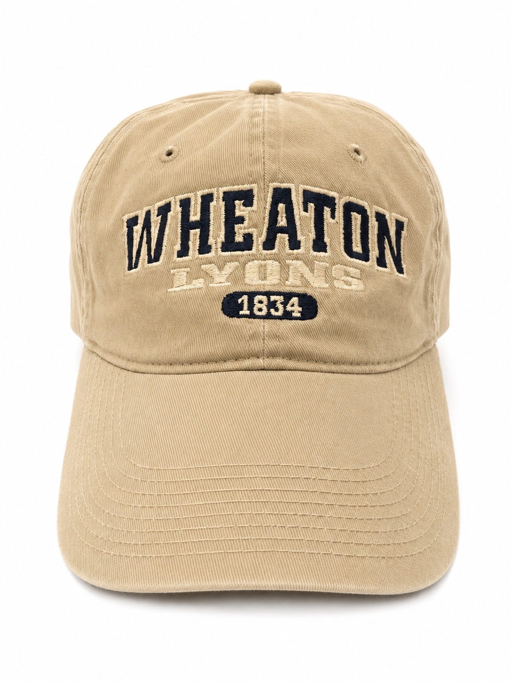 Wheaton Lyons Cotton Embroidered Baseball Cap